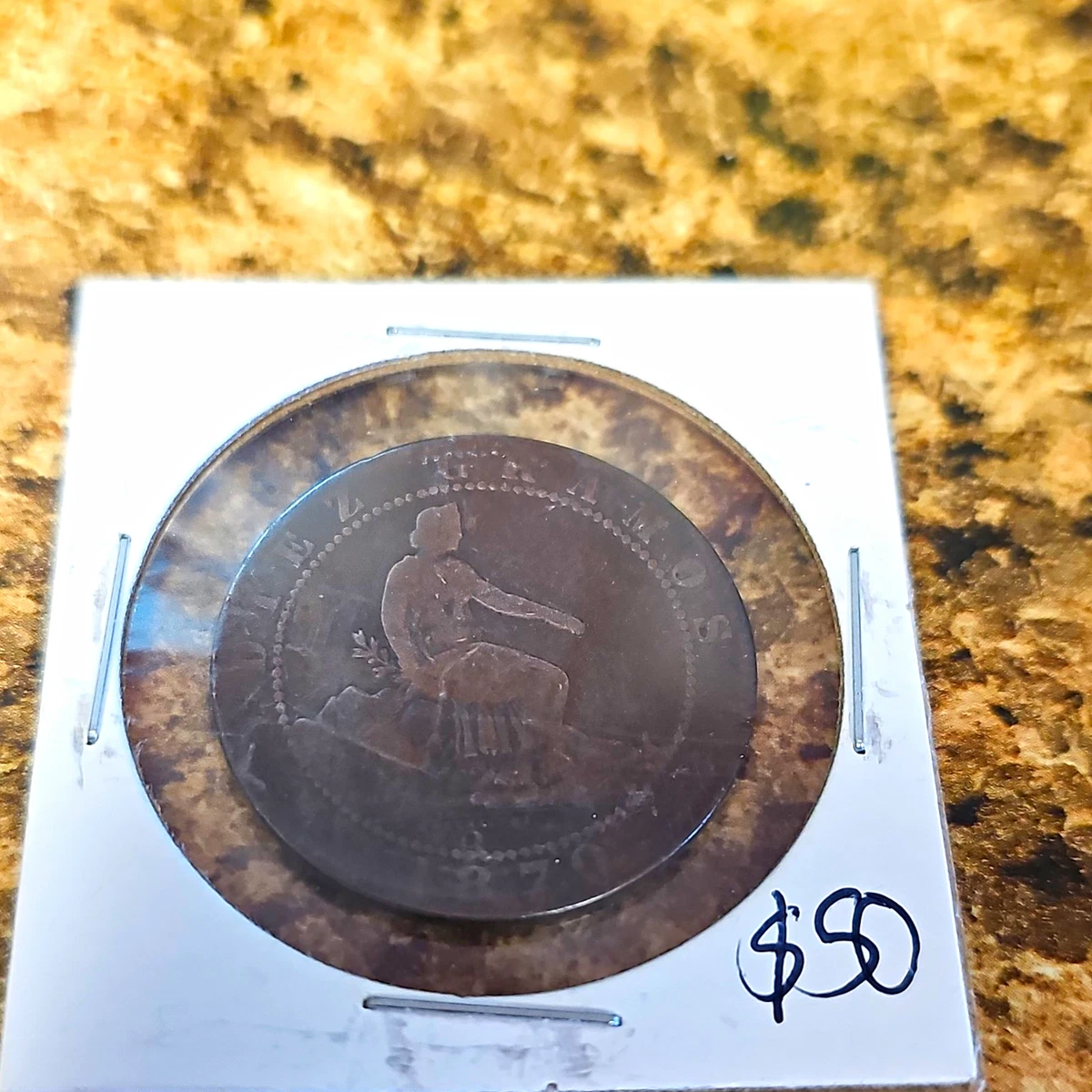 Copper 1870 Year Spanish Coins for sale | eBay
