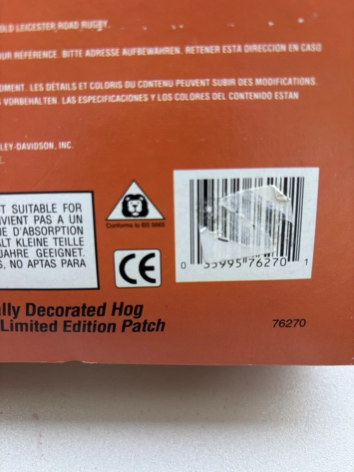 HOT WHEELS HARLEY DAVIDSON SOFTAIL MOTORCYCLE 1:10 DIECAST 21360 NIB - Image 4 of 4