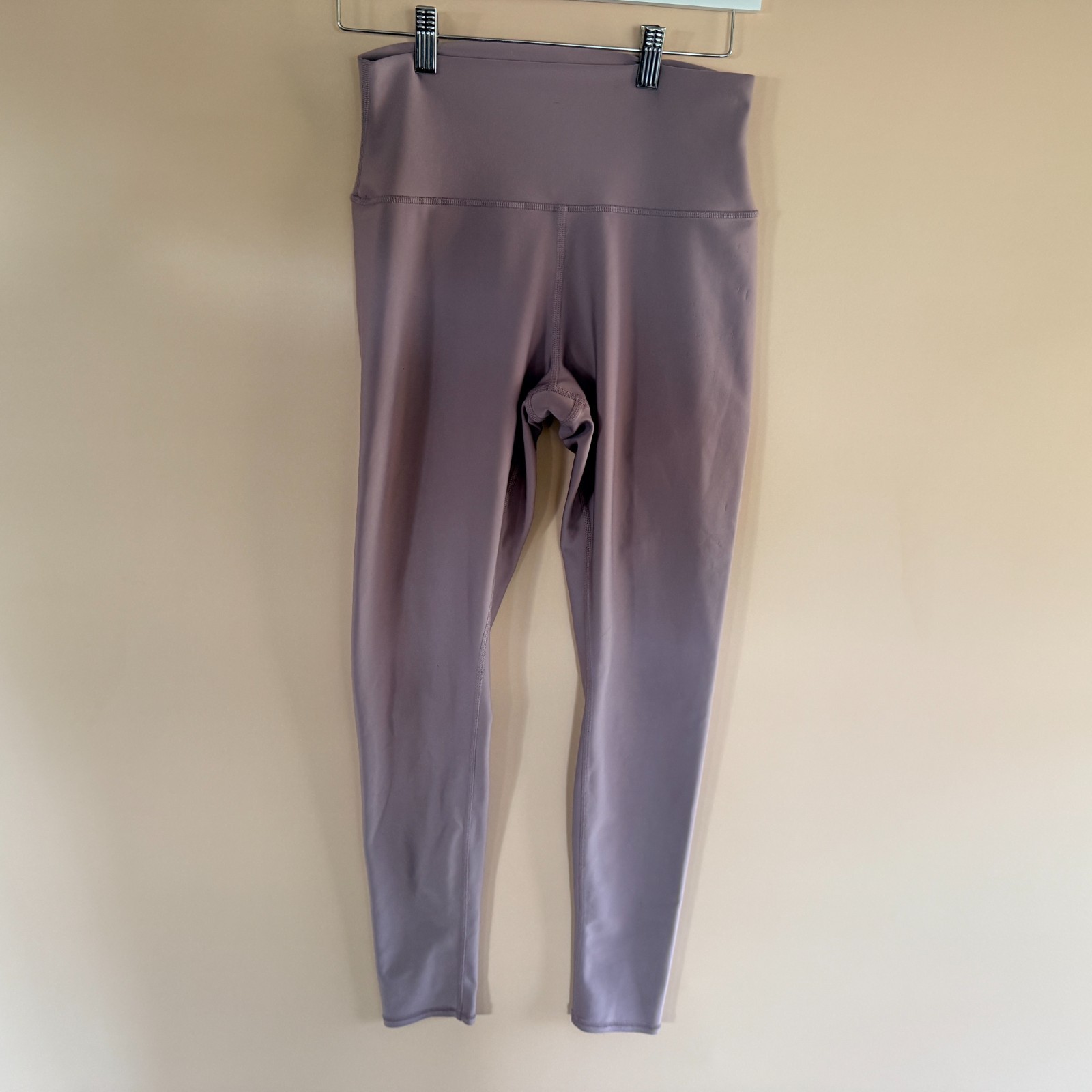 Alo Yoga High Waist Pants Running Tights Light Pink Women's Size Large L