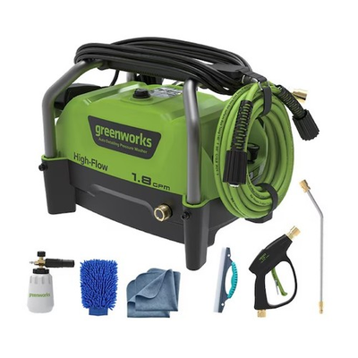 #ad #ad Greenworks 1200 PSI 1.8 GPM Electric Pressure Washer w 3 Tips $133.99