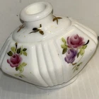 Vtg FENTON Charleston Collector Uranium Milk Glass Perfume Bottle Signed/209g