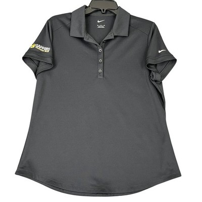 Nike Dri Fit Polo Womens XL Sapporo Premium Beer Logo Performance Golf Shirt