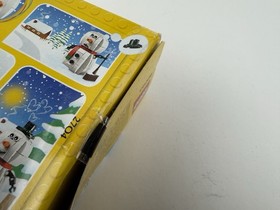 LEGO 40093 Seasonal: Snowman NEW! SEALED! [Box crunched on one side]