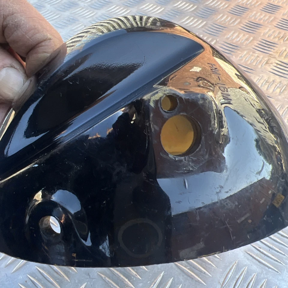 Carcasa de tazón de faros Honda HM-16M CB175 CB200 CB250 CB350 CB450 Foto 3 de 4
