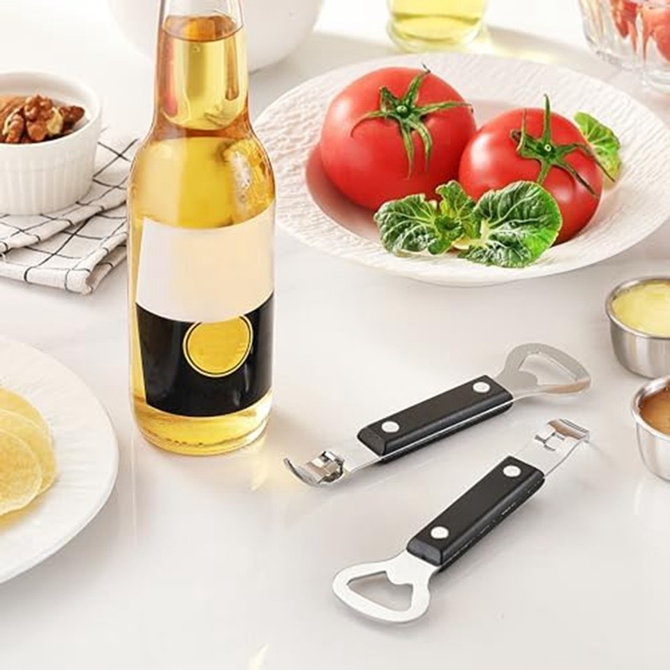 Ouvre-Boîte Manuel Portable 3D - Pour Canettes Bière Et Soda - Idéal Bar, Cuisine, Camping - Design Élégant - 4