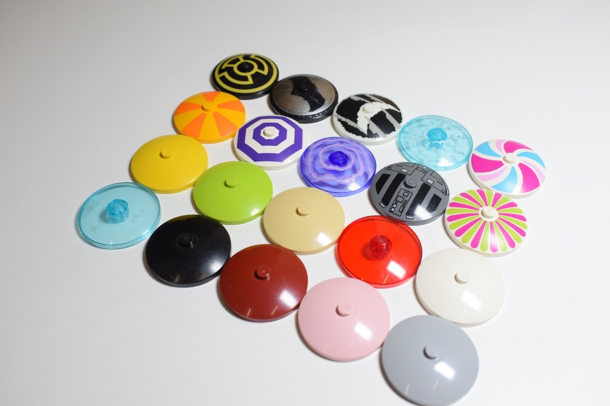 Lego 3960 Dish 4x4 Select Colour Print Pack of 4 | eBay