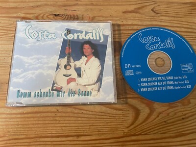 CD Schlager Costa Cordalis - Komm schenke mir die Sonne (3 Song) DA MUSIC sc