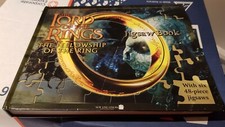 Lord Of The Rings The Fellowship Of The Ring Jigsaw Book 2001