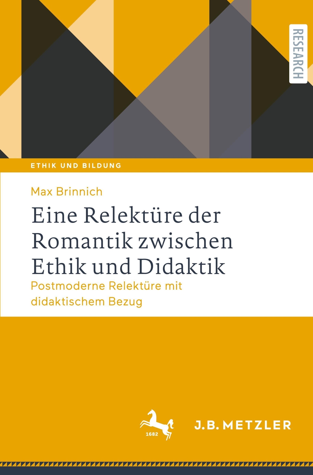Thumbnail - Max Brinnich | Eine Relektüre Der Romantik Zwischen Ethik Und Didaktik