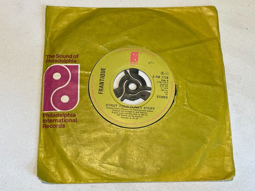 Frantique - Strut Your Funky Stuff - Vinyl Record 7" Single - 1979 Philadelphia