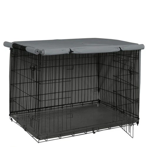Dog Cage House Cover Heavy Duty Foldable Pet Kennel Crate Cover Case XS S M L XL