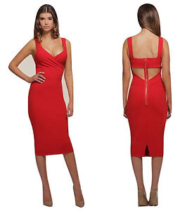 Rot Midi Kleid Buy Ffed0 967ad