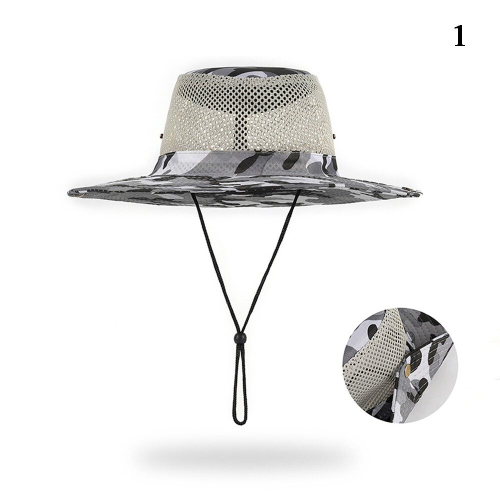 APL Camouflage Pesca Caps Quick Dry Cappello Secchio Ombrellone Outdoor Cappello ?