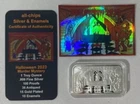 Scrooge McDuck Halloween Murder Mystery 1 Oz .999 Silver Art Bar All Chips