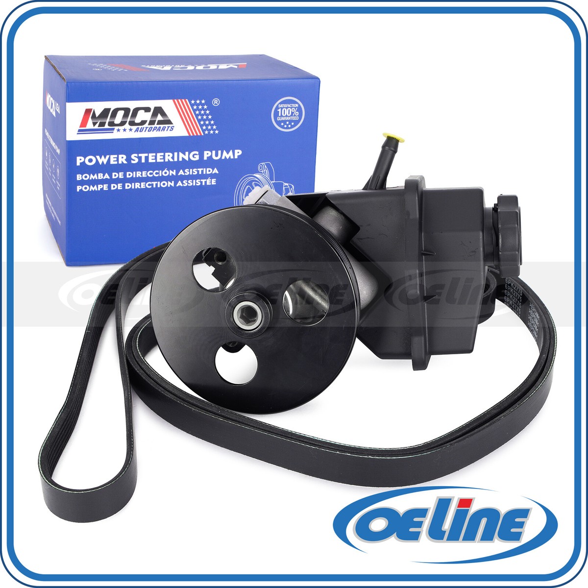 Power Steering Pump Serpentine Belt for Chevrolet Impala Monte