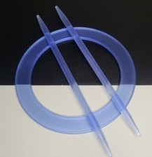 Dekorationsspange SP-008 aus Holz Raffhalter Zubehör Vorhang Raffspange Rund