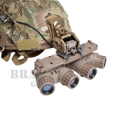 CNC Functional GSGM DPAM NVG Mount w/4-Hole Helmet Shroud for