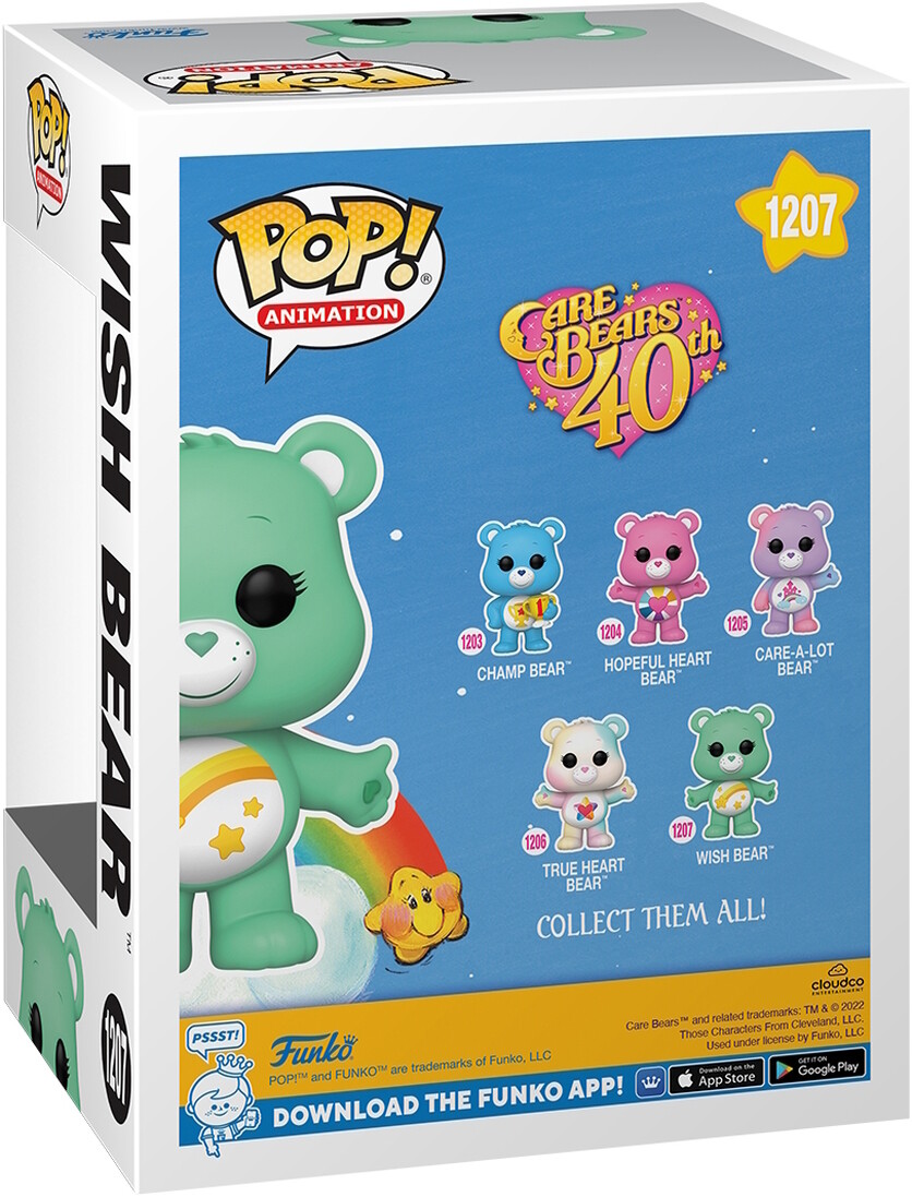 Care Bears 40th - Wish Bear 1207 - Funko Pop! - Vinyl Figur | eBay