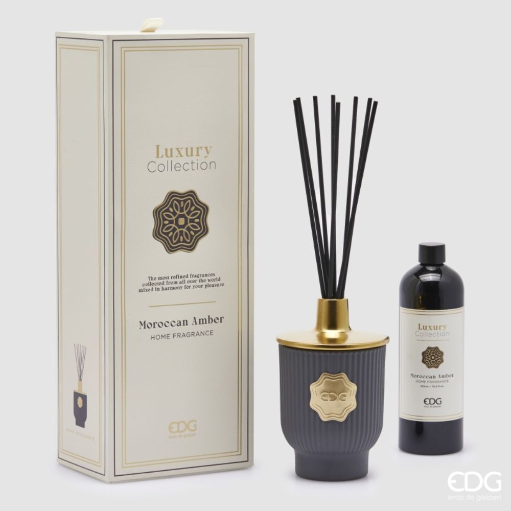 EDG Luxury Collection profumatore d?ambienti con bastoncini 500ml - Moroccan Amb