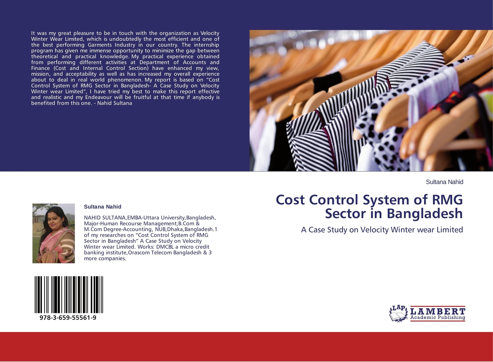 Thumbnail - Sultana Nahid | Cost Control System Of Rmg Sector In Bangladesh |