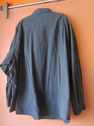 TOP! C&A Herren Hemd grau kariert Gr 6XL 53 54 Übergröße 100% Baumwolle - Bild 3 von 3