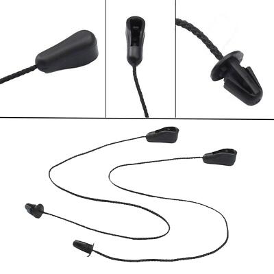 Türverkleidung Befestigung Clips 50 Stück Hutablage Clips Schwarz