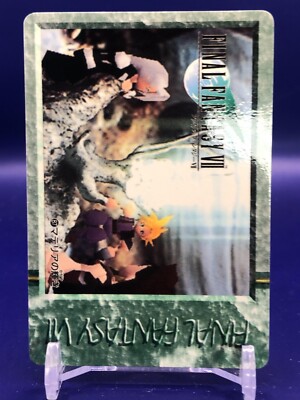Final Fantasy 7 87 Card Bandai 1997 Japanese | eBay
