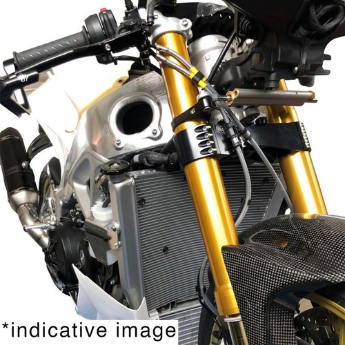 Tubi freno in treccia Frentubo Tipo 1 acciaio Yamaha Tracer 9/GT ABS 2021-2023 - Imagen 3 de 7