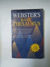📕📖WEBSTER'S BASIC THESAURUS  Minerva *Excellent Condition*