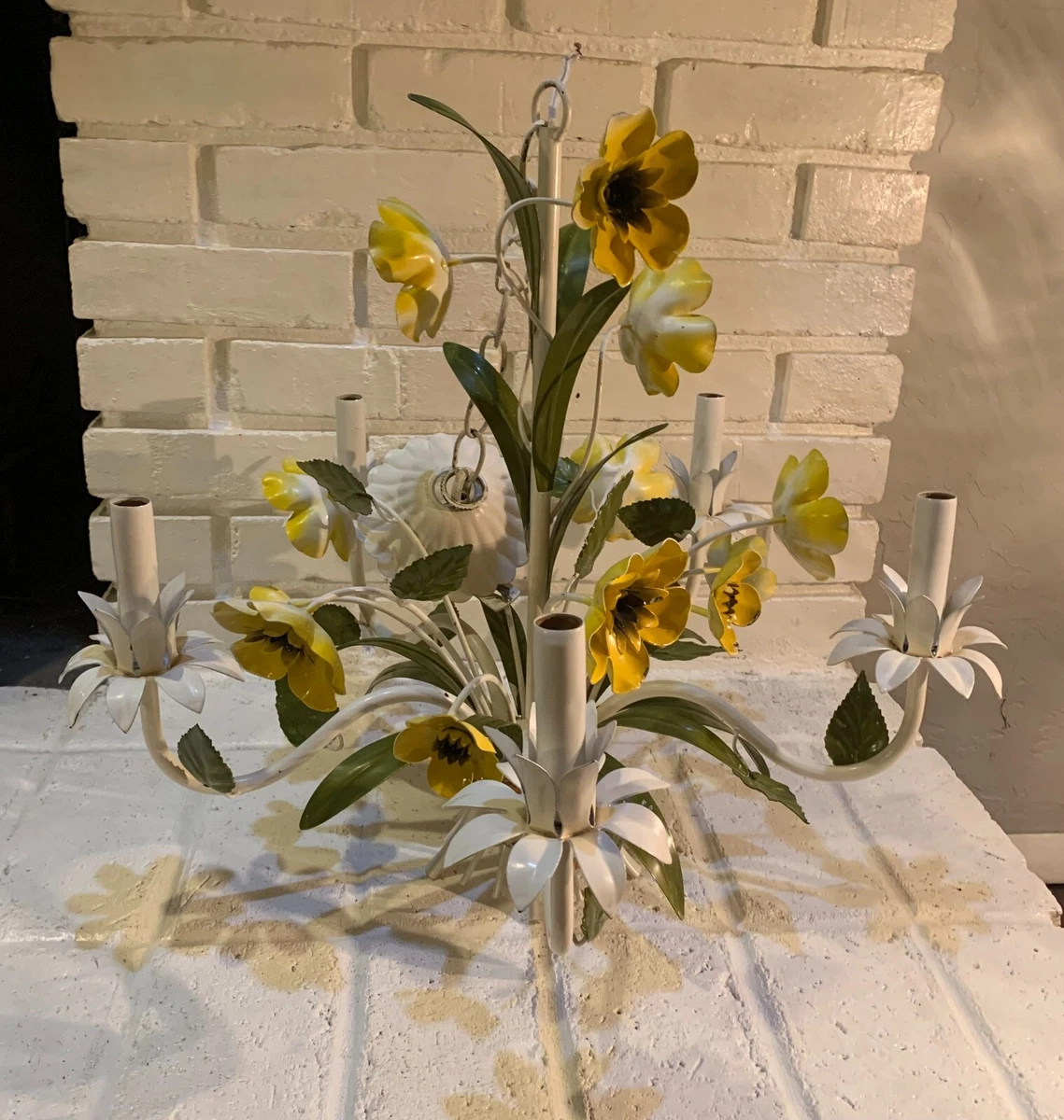Vintage sale tole chandelier