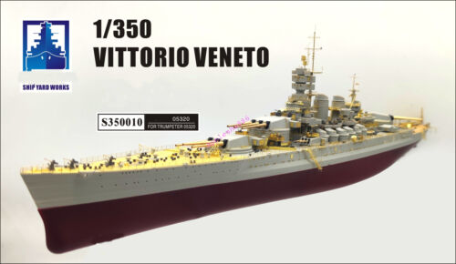 WERFT S350010 1/350 italienische Marine 1940 FÜR Vittorio Veneto TROMPETER 05320 - Bild 1 von 8