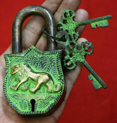 ANCIENNE ENTRÉE DE Clé De Serrure Meuble, Tiroir, Bureau Laiton Doré