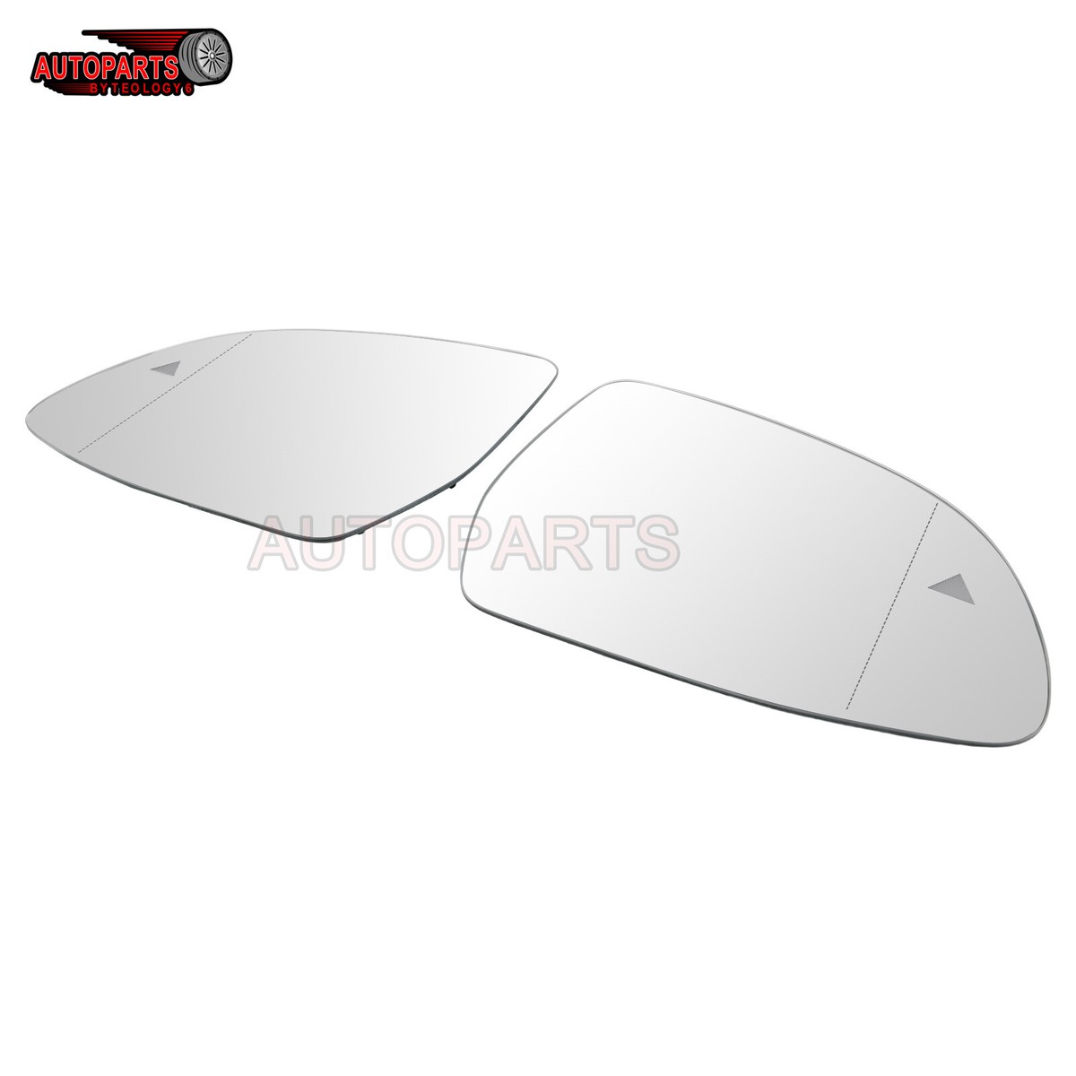 2x Mirror Heated Blind Spot 51167441443 51167441444 For BMW X3 X4