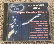 Karaoke: American Idol Super Country Hits 1 - New Sealed