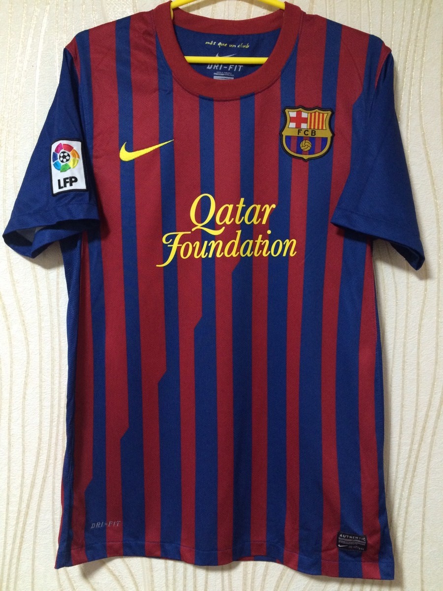 FC BARCELONA 2011 2012 SPAIN ORIGINAL NIKE HOME FOOTBALL SHIRT