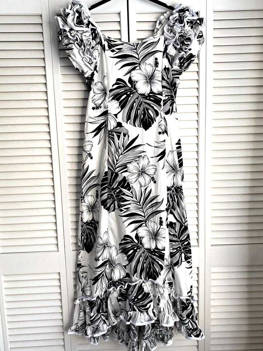 White muumuu cheap dress