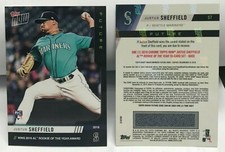 Justus Sheffield RC 2019 Topps Now Future Award Winners AL ROY 10-Card Set BASE