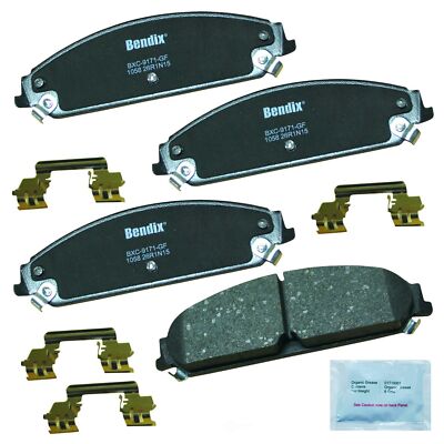 Disc Brake Pad Set-Priority One Ceramic BPR Bendix CFC1058