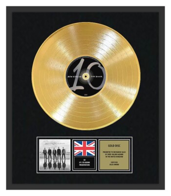 NEW KIDS ON THE BLOCK - CD Gold Disc LP Vinyl Record Display - 10