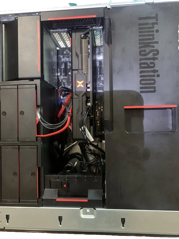 Lenovo P510 Intel E5 core 6 3.6GHz 32GB RAM, 1 TB SSD, AMD RX590 GME 8GB, Win 11 - Imagem 2 de 4