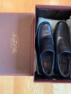 No.14 Tasso Elba Men\'s Caden Black Leather Bit Loafers Tasso Elba Black Leather Horsebit Loafers 11-M Casual Work  main image 3