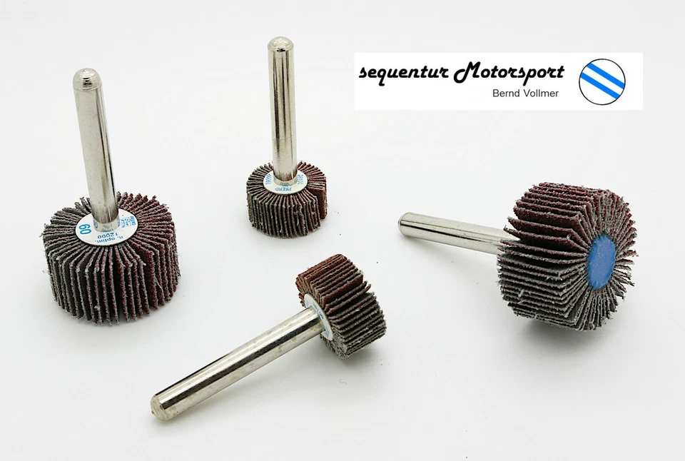 PFERD Fächerschleifer 6 mm, 20 x 10, 30 x 15 (Zylinderkopfbearbeitung) K 60 80 120