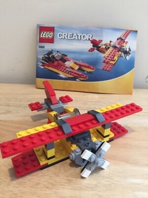 3-in-1 Lego Creator 5866 Rotor Rescue 100% Complete Helicopter Plane Speed Boat