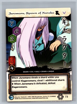 InuYasha TCG Juromaru, Spawn of Naraku #73 CCG