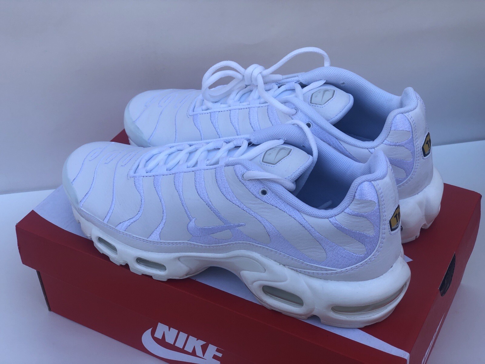 Nike Air Max Plus TN Triple White 2018 