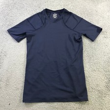 Tommie Copper Shirt Mens Medium Shoulder Centric Support Blue Navy Workout Gym