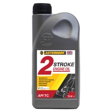 Silverhook 2 Stroke Engine Oil Lubricant Chainsaw Motorbike Scooter 1 Litre
