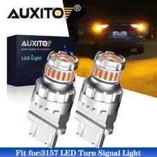 3157 3057 LED Amber Turn Signal Light Blinker Bulb No Hyper Flash for Ford F-150