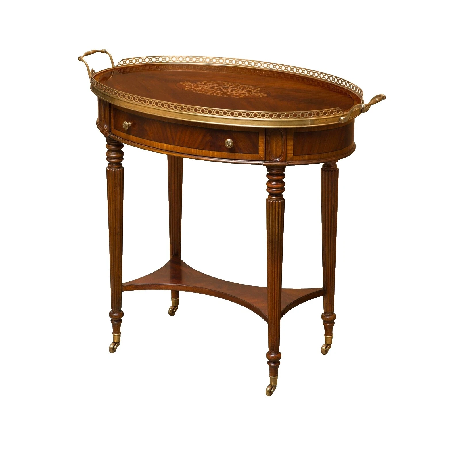 Mahogany Living Room Oval Tables