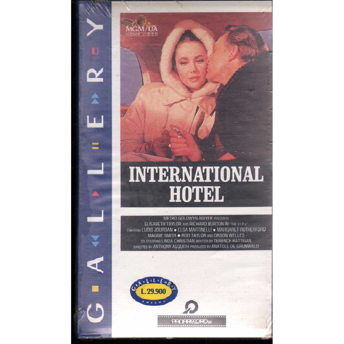 International Hotel VHS Anthony Asquith Univideo - VMV22039 Sealed